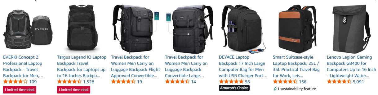 Professional Travel Backpack for Men & Women