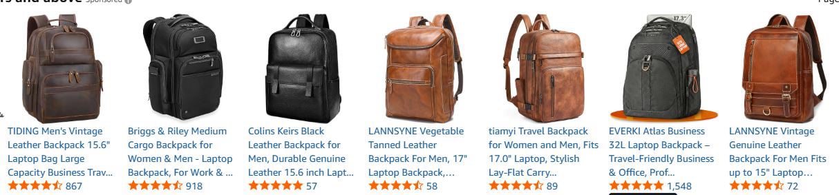 Vintage Genuine Leather Backpack